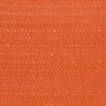 Vidaxl voile d'ombrage 160 g/m² orange 4x4x5 8 m pehd