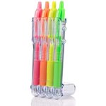 Etui Set To Go Stylo Roller Encre Gel G2 07 Néon 4 Coloris Néon PILOT