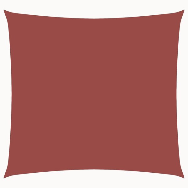 vidaXL Voile de parasol tissu oxford carré 4 5x4 5 m terre cuite