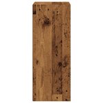 vidaXL Bibliothèque vieux bois 40x30x77 cm bois d'ingénierie