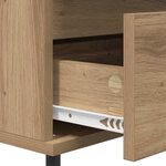 vidaXL Buffet chêne artisanal 35 x 40 x 70 cm Bois d'ingénierie