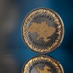 Pièce de monnaie en Argent 1000 Satoshi g 31.1 (1 oz) Millésime 2024 United Crypto States UKRAINE LAND OF FREEDOM