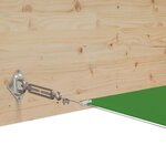 vidaXL Auvent vertical Vert clair 60x600 cm Tissu oxford