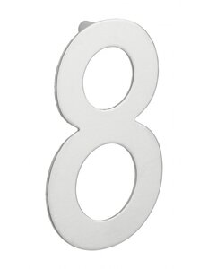 THIRARD - Chiffre 8 à visser  inox  H.100mm