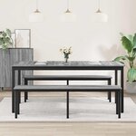 vidaXL Table de salle à manger / Table de repas Bois d'ingénierie