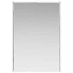 vidaXL Armoire Miroir de Salle de Bain Gris béton 43 x 11 5 x 60 5 cm