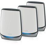 Netgear  Orbi AX6000 routeur sans fil Tri-bande [2,4 GHz / 5 GHz / 5 GHz] Gigabit Ethernet Blanc (ORBI MESH WIFI SYSTEM WIFI6 - AX60