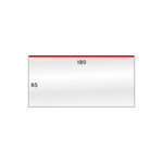 Gaines de protection 180 x 85 mm pour billets de banque.