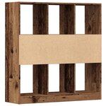 vidaXL Bibliothèque vieux bois 97 5x29 5x100 cm bois d'ingénierie
