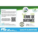 TERRA NOSTRA 100% Terre de diatomée - Qualité Alimentaire - Poudreuse 300 g