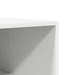 vidaXL Garde-robe Blanc 50x50x200 cm Bois d'ingénierie