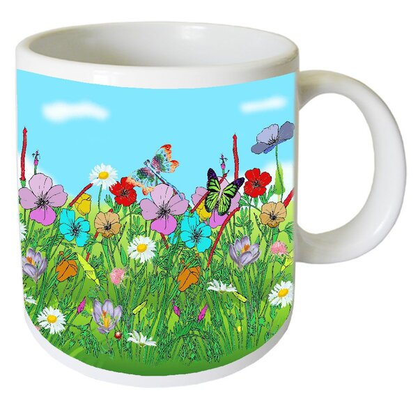 Tasse en céramique ambiance bucolique by cbkreation