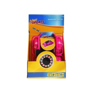 Vedes 73420491 - Patins á roulettes de Talon Rose LED