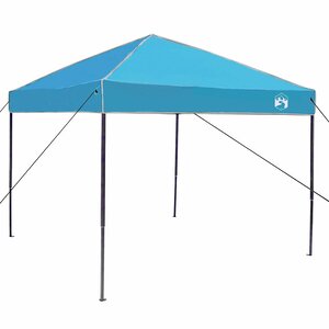vidaXL Tente à auvent pop-up Bleu 250 x 250 cm tissu