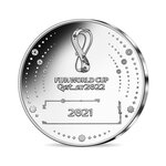 Monnaie de 10€ Argent - Fifa Qatar - Coupe du monde 2022 - Argent BE