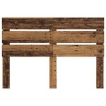 vidaXL Tête de lit Bois ancien 140 cm Bois d'ingénierie