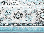 Vidaxl tapis bleu clair 80x150 cm pp
