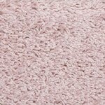 vidaXL Tapis d'escalier 30 pièces 56 x 17 x 3 cm Rose clair Demi-rond