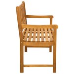 vidaXL Banc extérieur Naturel 110 x 55 5 x 90 cm Bois d'Acacia Massif