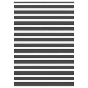 vidaXL Store zèbre noir 155x200 cm largeur du tissu 150 9 cm polyester