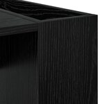 vidaXL Table basse Chêne noir 95 x 50 x 34 cm Bois d'ingénierie