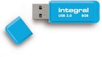 Clé USB Integral Néon 64 Go USB 3.0 (Bleu)