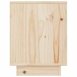 vidaXL Tables de chevet 2 Pièces 40x30x40 cm Bois de pin solide