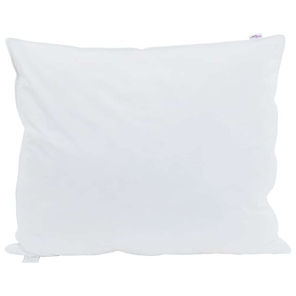 vidaXL Oreillers 2 Pièces Blanc 130gsm 100  coton