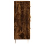 vidaXL Buffet chêne fumé 69 5x34x90 cm bois d'ingénierie