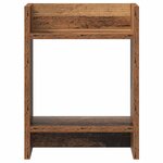 vidaXL Support de Plante Bois ancien 30 x 30 x 40 cm Bois d'ingénierie