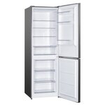 Haier hbm-686xnfn - réfrigérateur congélateur bas - 315l (218+ 97) - froid no frost - l60 x h185 cm - simili inox