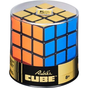 Spin Master 6068726 - Rubik's Cube 3x3 50 ans Retro
