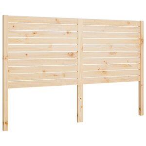 vidaXL Tête de lit 141x4x100 cm Bois massif de pin