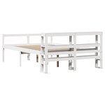 vidaXL Lit pour personne âgée avec tête de lit sans matelas 160x200 cm