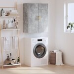 vidaXL Armoire murale gris béton 69 5x34x90 cm