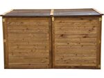 Coffre jardin en bois "Trocadero" - 2000L - 206 x 100 x 123 cm