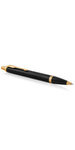 PARKER IM Stylo bille  Noir  recharge bleue pointe moyenne  Coffret cadeau