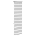 vidaXL Store zèbre gris clair largeur du tissu 35 9 cm polyester