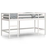vidaXL Lit mezzanine d'enfants sans matelas avec échelle 90x190 cm