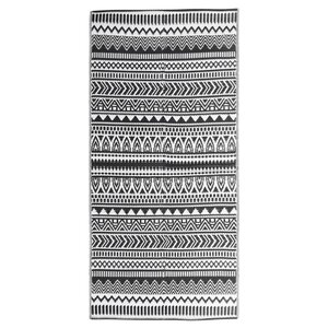 vidaXL Tapis d'extérieur ARAKIL Noir 80x150 cm PP