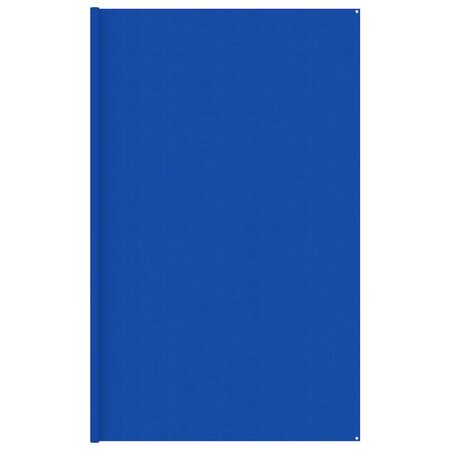 vidaXL Tapis de tente 400x500 cm Bleu PEHD