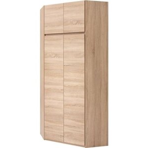 ACADEMICA Armoire d'angle - chêne sonoma - Chambre - 80 5 cm