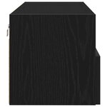 Meubles TV vidaXL 2 Pièces Chêne noir 100x30x30 cm Bois d'ingénierie