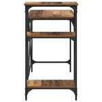 vidaXL Bureau Bois Ancien 105 x 50 x 90 cm Bois d'ingénierie