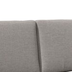 vidaXL Tête de lit capitonnée Taupe 140 cm Pin massif