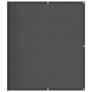 vidaXL Écran de balcon anthracite 120x1000 cm 100 polyester oxford