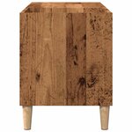 vidaXL Armoire à disques vieux bois 84 5x38x48 cm bois d'ingénierie