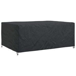 vidaXL Housse pour meubles Uni Noir 280 x 204 x 106 cm 210D