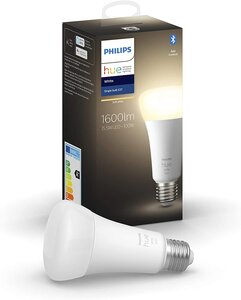Ampoule E27 100W Compatible Bluetooth [Classe Énergétique A+] Blanc