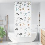 vidaXL Store enrouleur de douche 90x240 cm largeur du tissu 86 cm